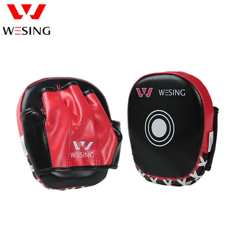 Wesing 2pcs Hand Target MMA Focus Punch Mitts Boxing Gloves Karate Muay