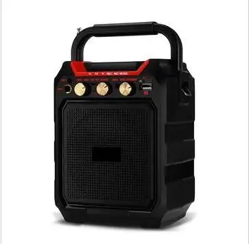 Многофункциональный портативный bluetooth динамик караоке с поддержкой USB/TF/AUX IN/FM|board