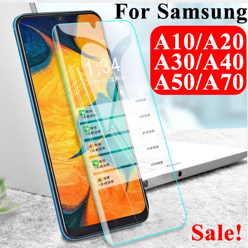 Защитное стекло для samsung Galaxy A50 A10 A30 A70 закаленное защитное стекло A40 A20 на Samsun Galax A 50 10 70 30 40 20