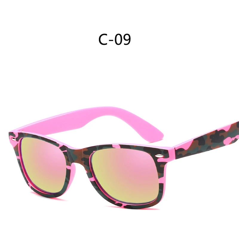Мужские цветные солнцезащитные очки, классические мужские ретро очки с заклепками, брендовые дизайнерские солнцезащитные очки, UV400 - Цвет линз: 09