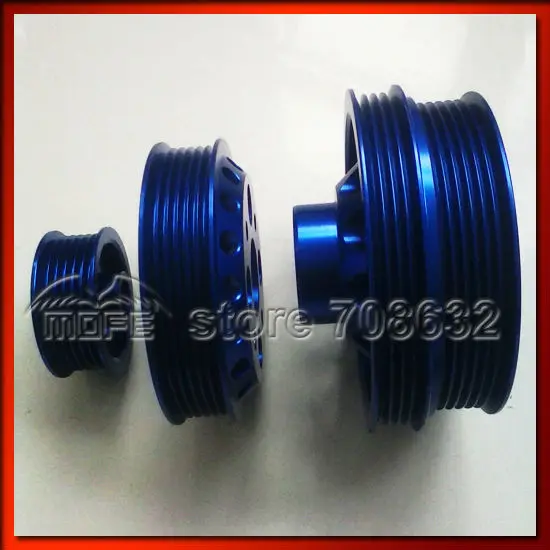 Кривошипный шкив для фэрледи Z33 350Z VQ35DE 02 06 синий|crank pulley|pulley crankz33 350z |