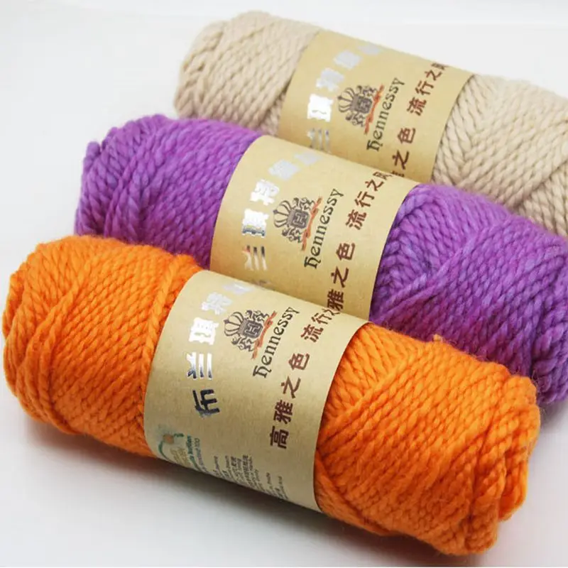 

High Quality Alpaca Thick Mohari Wool Crochet Yarn For Visan Hand Knitting Soft Sweater Hat Scarf Cashmere Thread