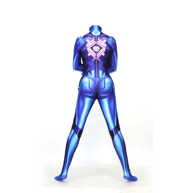 Metroid Самус Аран Zero костюм ZSS костюмы зентай 3D принт Косплей костюмы спандекс боди для девочек выставка комбинезоны