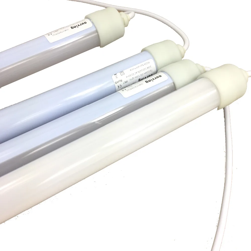 Safety voltage DC 12V T8 waterproof tube light full PC cold resistace