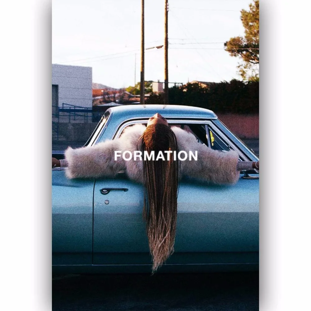 

J1134- New Beyonce Lemonade Formation Custom Pop 14x21 24x36 Inches Silk Art Poster Top Fabric Print Home Wall Decor