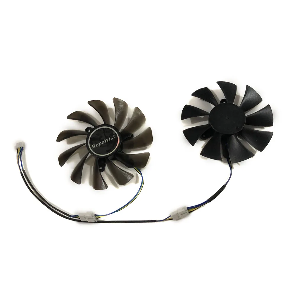 GTX1070 мини VGA GPU радиатор 4Pin Графика карты вентилятор для ZOTAC GeForce GTX 1070 Ti Спортивная