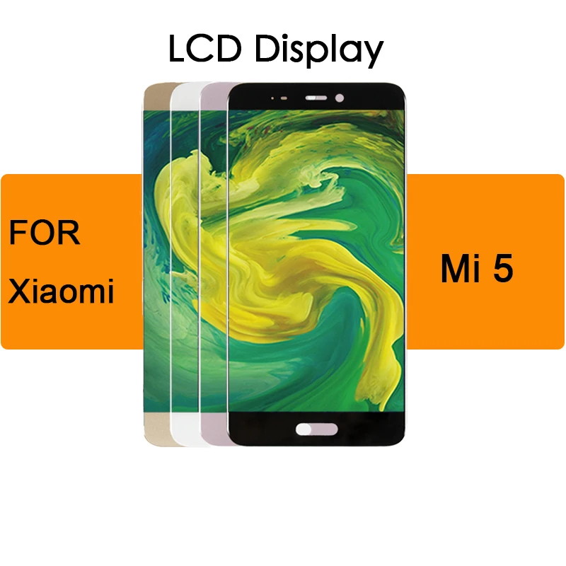 

Display Touch Screen Assembly Replacement with frame For Xiaomi Mi5 Mi 5 LCD 5.15 inch 1920*1080