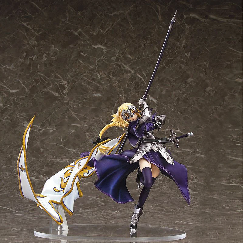 

Free Shipping 8" Fate Grand Order Anime Apocrypha Ruler Joan of Arc 5th Flag Boxed 19cm PVC Action Figure Model Doll Toys Gift