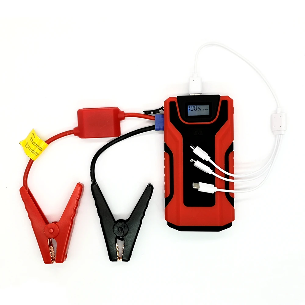 

Multi-Function 20000mAh 12V Car Jump Starter 800A Peak Starting Device Power Bank Car Battery Booster Charger
