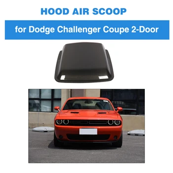 

Carbon Fiber Bonnet Car Hood Bonnet Vents Air Flow Intake Scoop Covers for Dodge Challenger Coupe 2015 - 2019