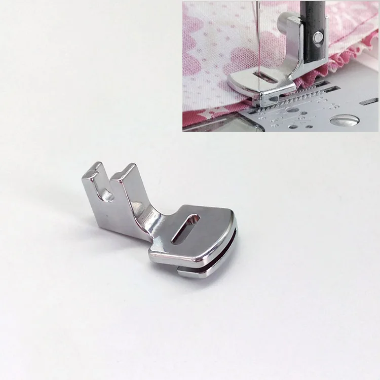 Свернутый подол завивки плиссированные лапки для швейной машины певица Janome