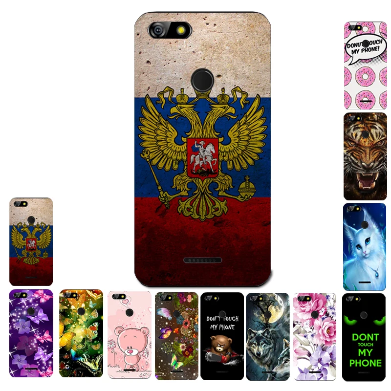 

For BQ 5500L ADVANCE Russia Flag TPU Back Cover for BQ-5500L ADVANCE SPARTAK EDITION TPU Case Shell Bag Housing