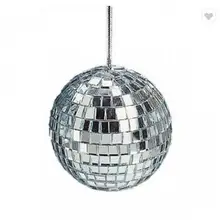 Заказные стеклянные Блестящие Елочные украшения шар поставщик