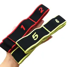 Новинка для пилатеса и йоги стрейч комплект эластичных лент для упражнений Фитнес вставку внутрь эластичного ремешка