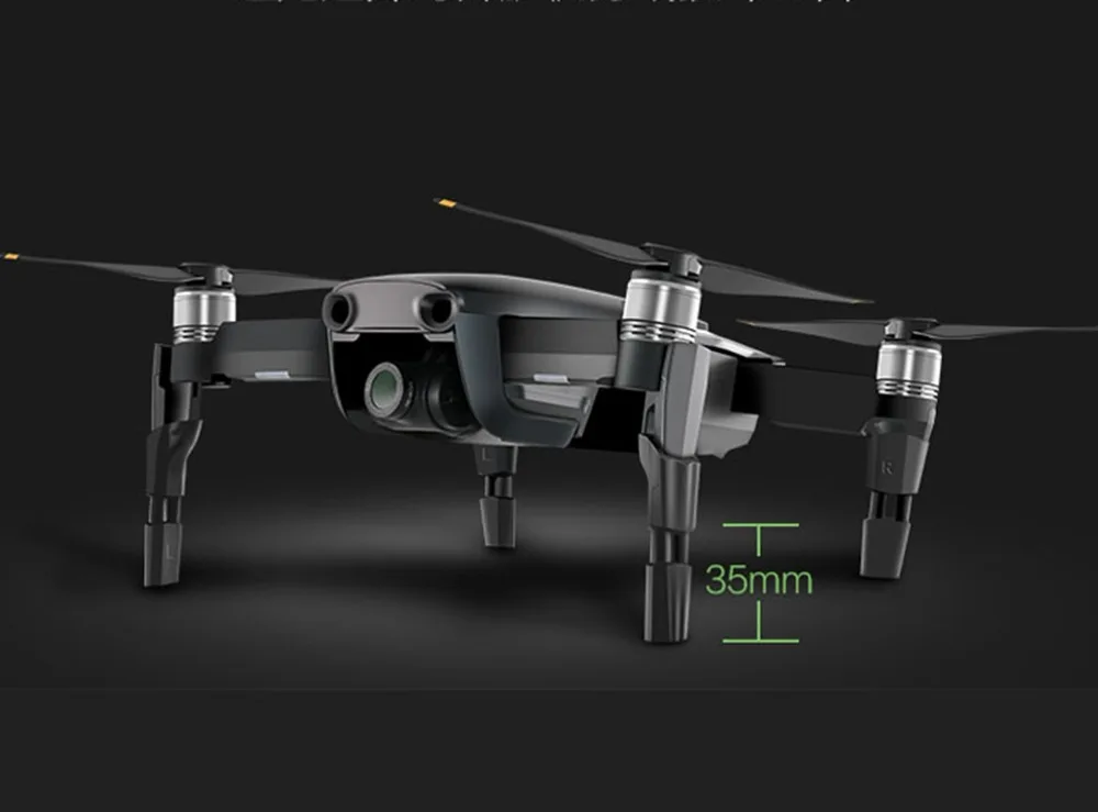 MASiKEN резиновый протектор увеличитель шасси для DJI Mavic Air FPV Дрон защитные ноги аксессуары высота 3,5 см