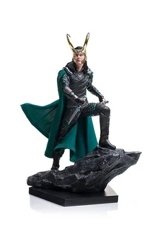 

New Marvel Super Hero Film Thor Ragnarok The Avengers Loki Laufeyson Odinson 25cm Iron Studios Figure Figurine Toys