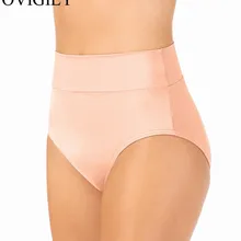 OVIGILY, женские нейлоновые черные шорты для выступлений, для девушек, высокая талия, шорты для танцев, спандекс, лайкра, нижнее белье, балетные обтягивающие штаны