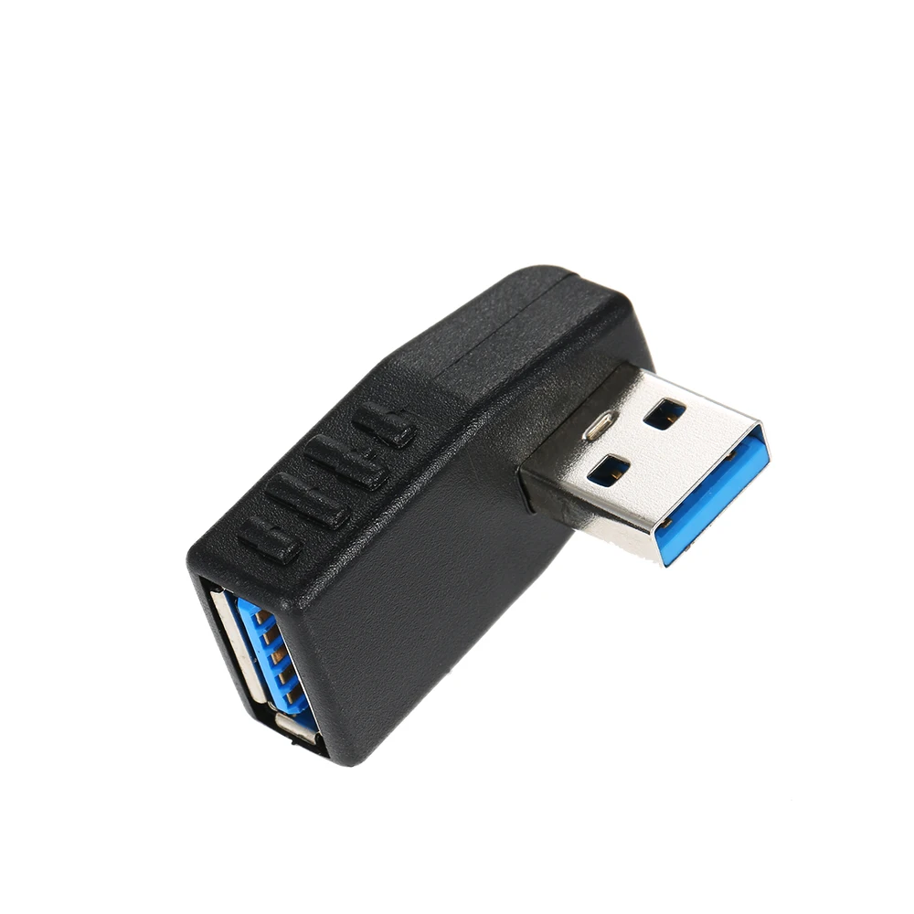 Адаптер USB 3 0 Вертикальный штыревой к женскому правый угол тип адаптер