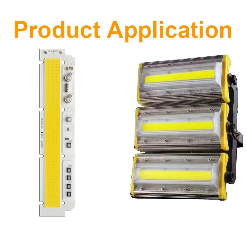 LED COB чип 50 Вт 40 30 AC220 в нет необходимости драйвере Smart IC светильник вые бусины для DIY