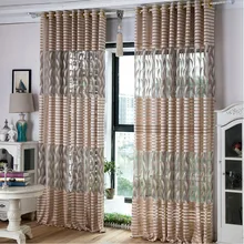 100X200CM Creative Smooth Curtains Striped Feather Window Screens Special Door Balcony Curtain Panel Home Sheer Cover Mysteri D1