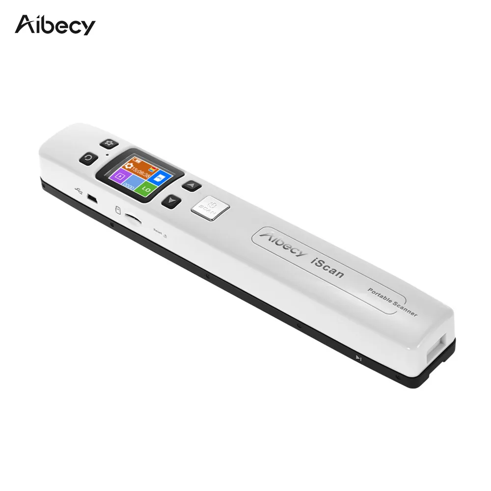 Aibecy iScan02 A4 Portable Handheld Wand Document/ Book/ Images Scanner
