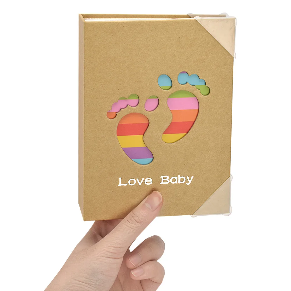 Baby Photo Album 6 Inch 100 Sheets Insert Page Album Kids Memory Book photo album