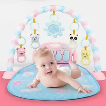 Игровой коврик для новорожденных, для фитнеса, бодибилдинга, каркасная педаль, пианино, музыкальный ковер, кресло-качалка, развивающие игрушки