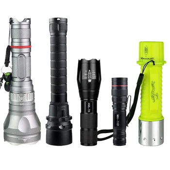 

Waterproof 2000LM LED Flashlight XM-L U3 Q5 T6 LED Torch Lanterna for 18650 AAA Rechargeable Battery