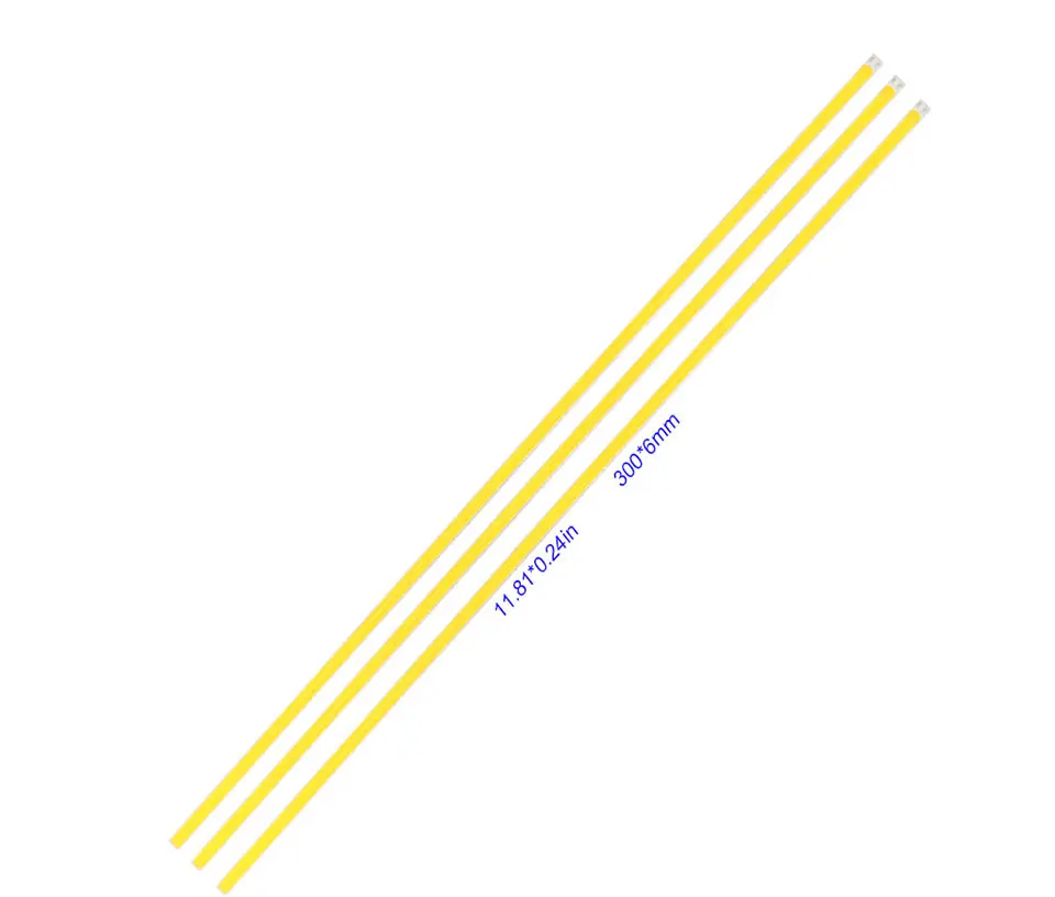 10pcs 300x6MM LED Light Strip COB Chip On Board Lighting Source for Car Signal Decor Lamp Dimmable Auto Lighting Bulb 30cm 300mm (1)