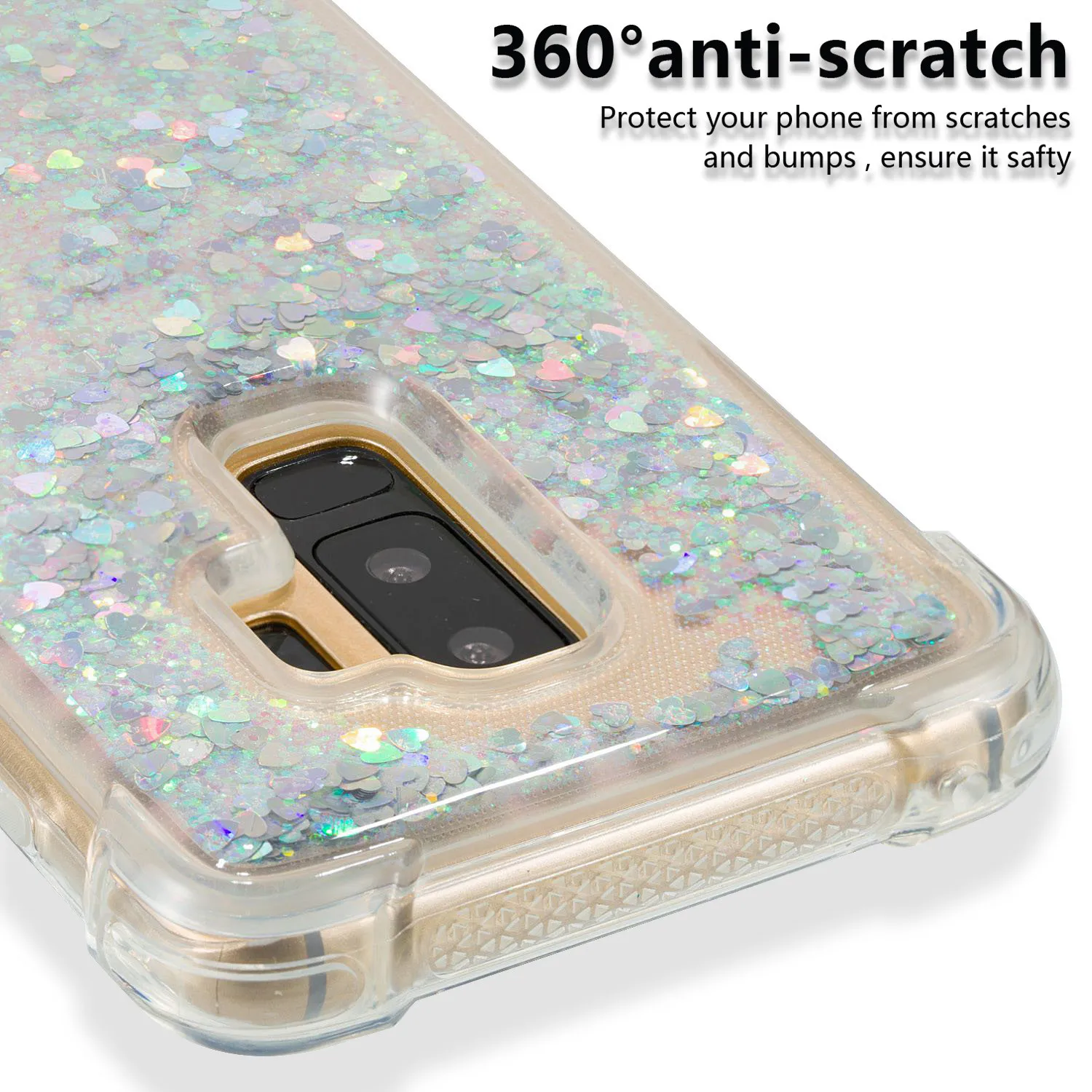 

Highly translucent shatter-resistant mobile phone protection case suitable for Samsung galaxy S9 plus cover telephone