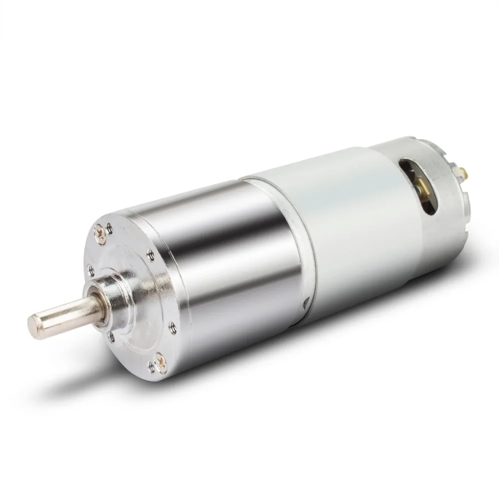 

20RPM DC 12V Micro Gear Box Motor Speed Reduction Electric Gearbox M3 Hole Eccentric Output Shaft 6mm Dia 15mm Length