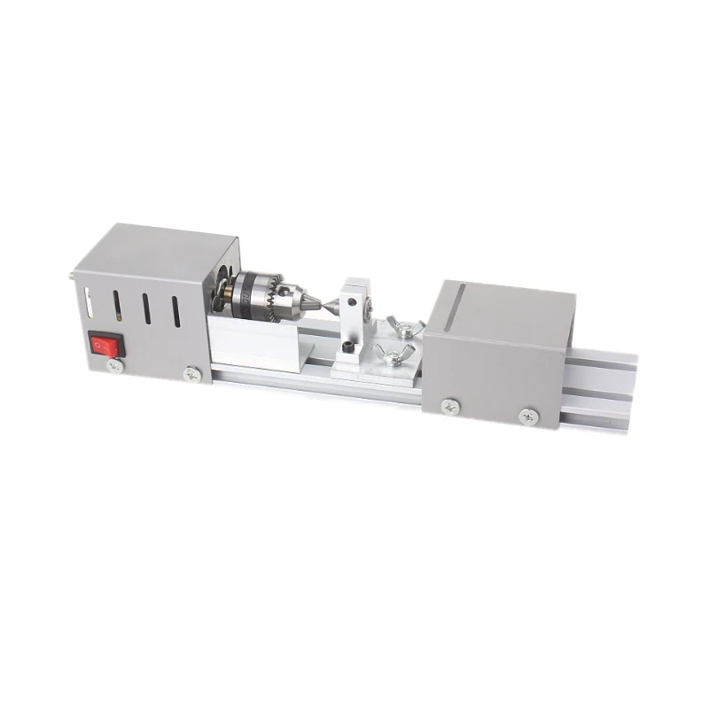Mini machine tool woodworking wood mini lathe multi-function polishing grinding cutting etc. speed: 4000-9000rpm | Обустройство дома