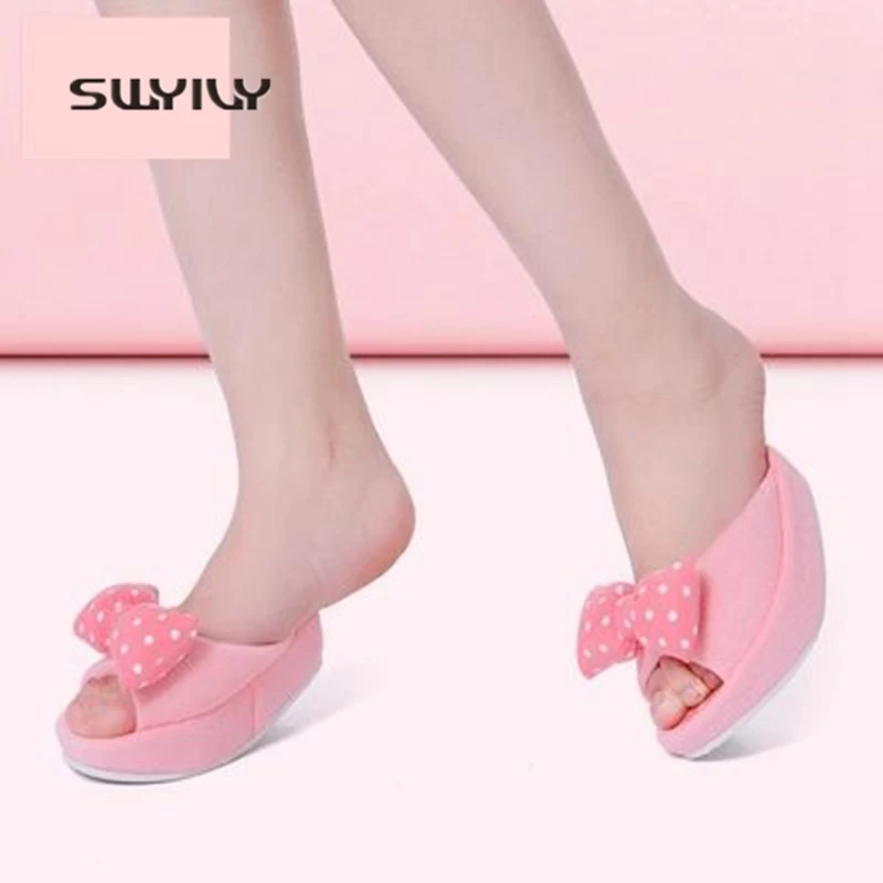 negative heel slippers