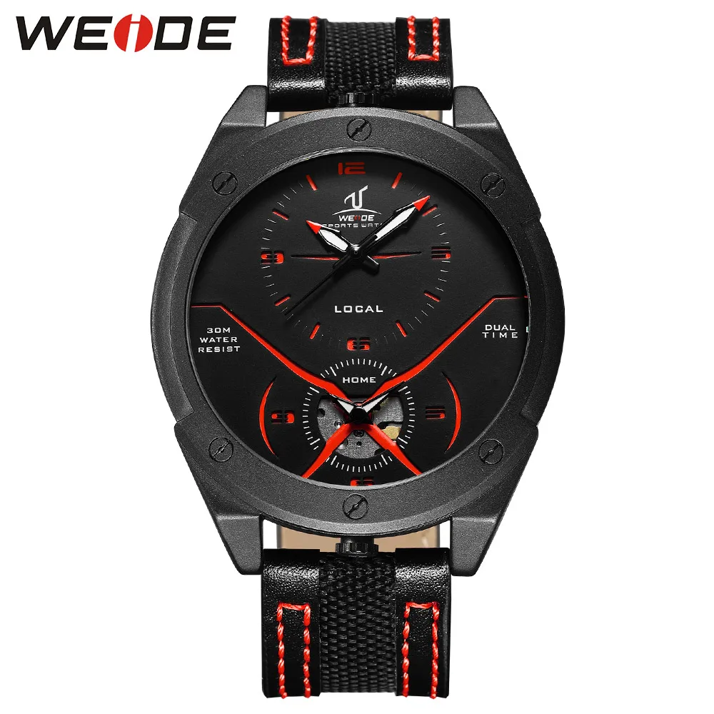 

WEIDE Mens Watches Brand Luxury Alarm Clock Electronic Automatic relogios men's Waterproof Quartz Watch Steampunk bracelet for