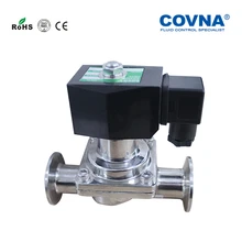 COVNA Tri Clamp 1,5 дюйма OD: 64 мм, ID: 40 мм санитарный электромагнитный винт из нержавеющей стали 304