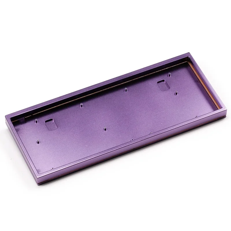 KBDfans KBD75 Алюминиевый Чехол для пользовательской 75% раскладки механической клавиатуры - Цвет: KBD75 Violet case