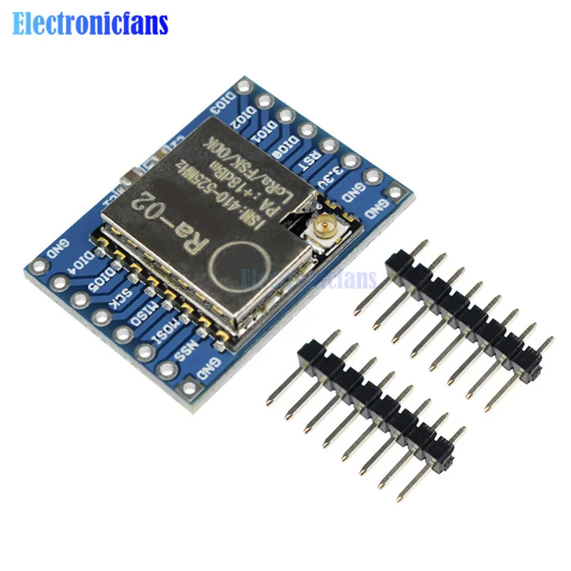 

SX1278 LoRa Module 433M 10KM Ra-02 Wireless Spread Spectrum Transmission Socket for Smart Home DIY Board Module