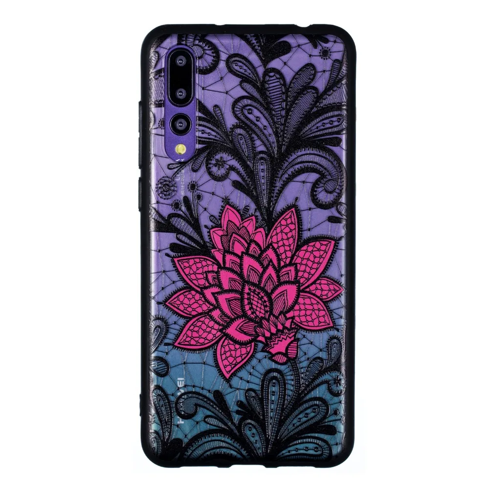 Чехол для Huawei P20 P10 Mate 10 Lite Pro Honor 6X 7X 9 Y3 Y5 Y7 Y9 силиконовый чехол из ТПУ с 3D тиснением и