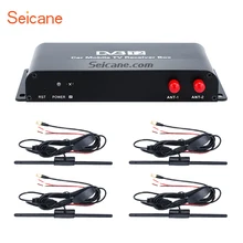 Seicane HDMI 1080P For CAR DVD player DVB-T2 4 Tuner Digital TV Receiver TV BOX 1080P 4.8W Max Running Power Consumption