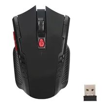 2,4 г беспроводной 6 пуговицы Регулируемый 2400 точек на дюйм оптическая компьютерная мышь для портативных ПК SD998