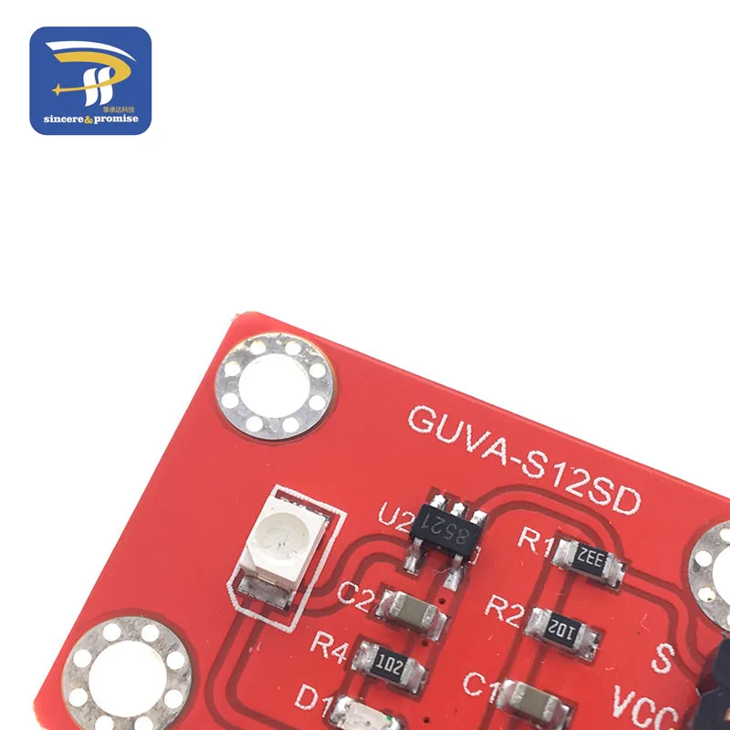 УФ Сенсор 240 370nm GUVA S12SD 3528 Солнечная интенсивность ультрафиолетового излучения