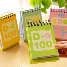 100 дней обучения планировщик список дел Органайзер школьные офисные принадлежности 100 dias horариo caderno милый портативный жесткий дневник блокнот