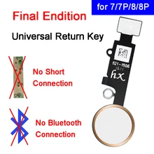Для iPhone 7 7 Plus Кнопка возврата Funtion для iPhone 8 8 Plus Final Edition универсальный ключ возврата домой гибкий кабель