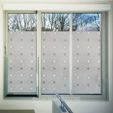 60*200 см непрозрачные круговой узор матовый самоклеющаяся пленка, пвх декоративную наклейки на стекло,витражная стикеры на окна, Электростатическая адсорбция аква принт обои для стен