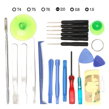 

Drillpro 21Pcs in 1 Set Repair Open Tool Kit Screwdrivers Set Suction Cup For Phone For Pad Hand Tool Set Top Quality
