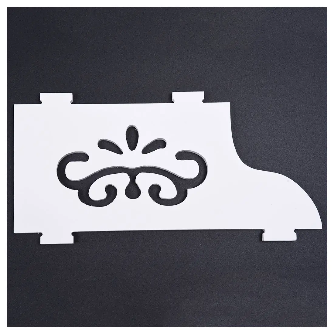 الجوف منحوت 2 الطبقة العائمة رفوف الحائط المقصورة العليا CD DVD خزانة وحدة تخزين-أبيض الجوف منحوت 2 الطبقة العائمة رفوف الحائط المقصورة العليا CD DVD خزانة وحدة تخزين-أبيض