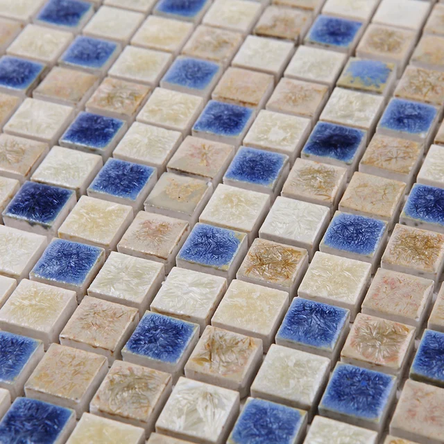 Blue White Kiln Polished Porcelain Ceramic Tiles Mosaic Hmcm1044 Blue White Kiln Polished Porcelain Ceramic Tiles Mosaic Hmcm1044 Kitchen Backsplashl Tile Bathroom Floor Wall