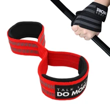 2 шт. Рисунок 8 Тяжелая атлетика ремни лифтинг ремни DeadLift ремешок/браслет для подтягивания бар Powerlifting тренажерный зал фитнес тела