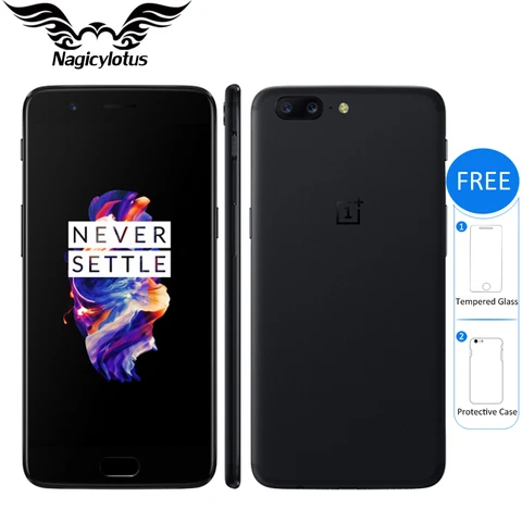 Brand New Original OnePlus Mobile phone LTE 5 5  Snapdragon 835 Octa Core 6GB 64GB 20 0MP 16 0MP NFC Fingerprint Smartphone