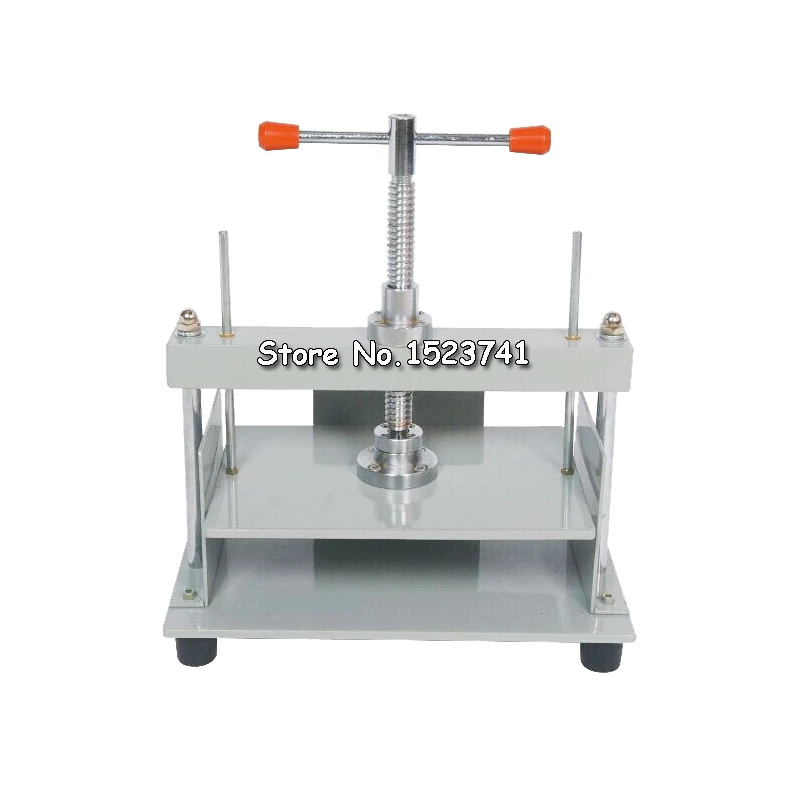 

Steel Manual Paper Size Paper Press Book Machine, Bills, Checks, Brochures, Nipping Machine Manual flattening machine A4